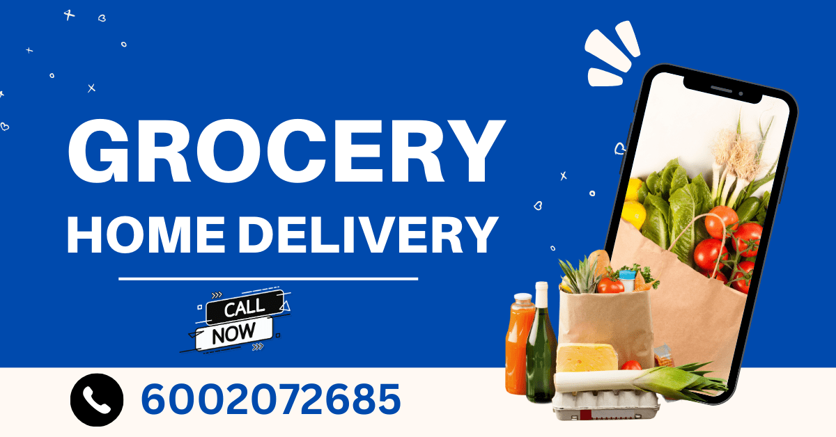 grocery home delivery BANNER DESIGN
